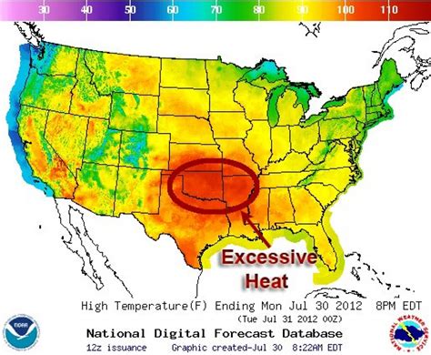 Excessive heat for all, low storm risk for some